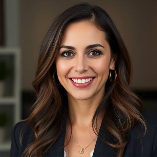 Retrato de Laura Martínez, coach de comunicación en Elocuencia Viva