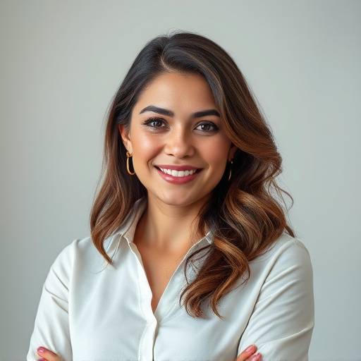 Retrato de Sofia Fernández, experta en presentaciones visuales en Elocuencia Viva